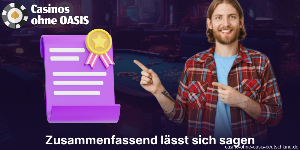 Zusammenfassung der in Deutschland verfügbaren legalen Casinos